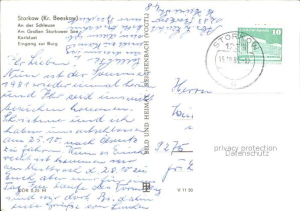 Storkow Mark Schleuse See Kalrlust – Bild 2