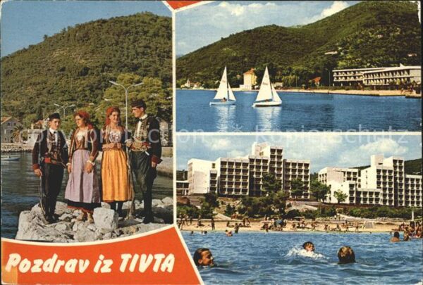 Tivat Strand Tracht