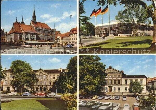 Goettingen Niedersachsen Rathaus Stadthalle Auditorium Aula der