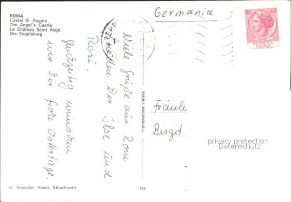 Roma Rom Caslte S. Angelo mit Brücke – Bild 2