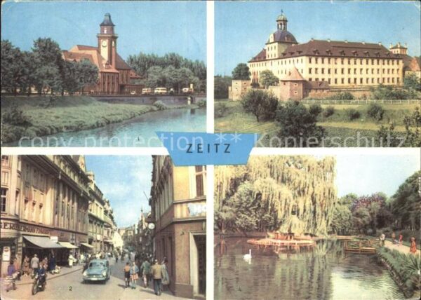 Zeitz Werdische Strasse Moritzburg Schwanente