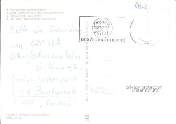Rostock Haus der Gewerkschaften Marienkirche Ha – Bild 2
