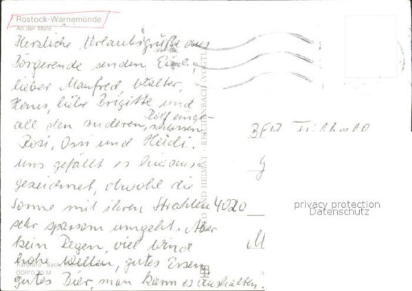 Warnemuende Ostseebad Mole – Bild 2