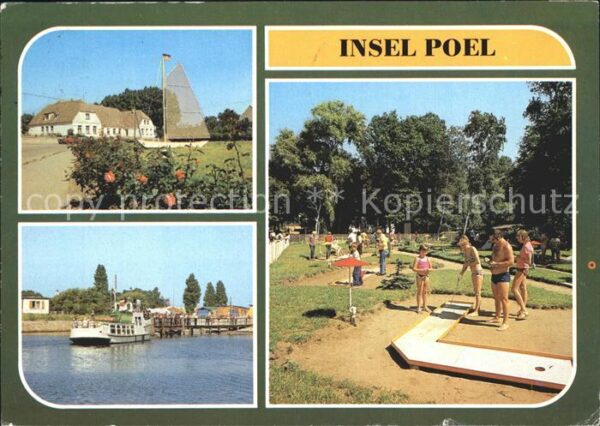 Insel Poel Minigolf Kirchdorf Timmendorf Schwarzer