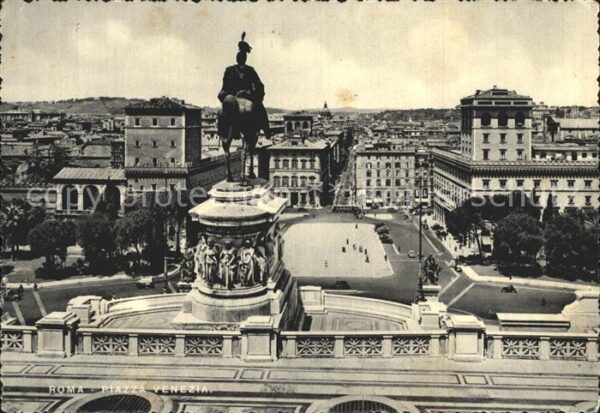 Roma Rom Place Venezia et Monument Victor Emanue