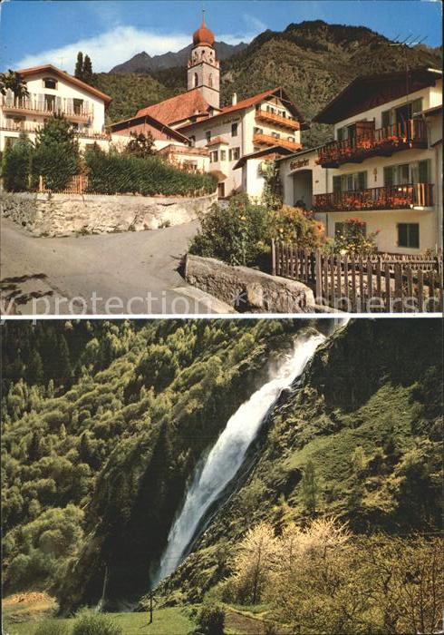 Partschins Parcines Wasserfall im Zieltal