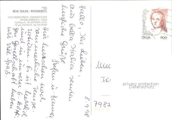 Cesenatico Hotel Beau Soleil Wonderful – Bild 2