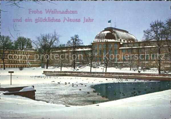 Bremen Parkhotel am Hollersee im Winter Weihna