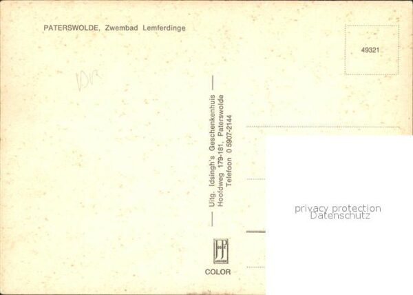 Paterswolde Zwembad Lemferdinge – Bild 2