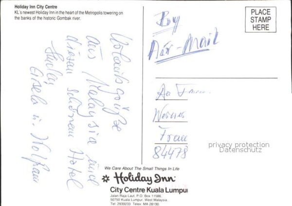 Kuala Lumpur Holiday Inn City Centre – Bild 2