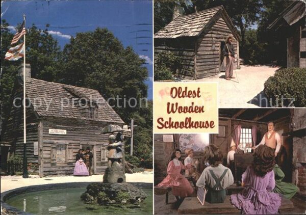 Saint Augustine Florida Oldest Wooden Schoolhouse