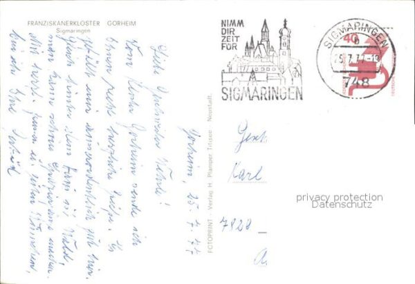 Sigmaringen Franziskanerkloster Gorheim – Bild 2