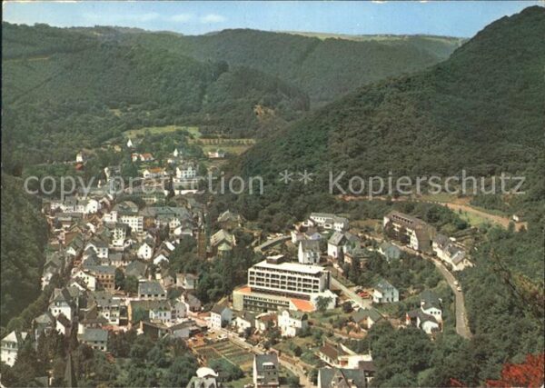Bad Bertrich Fliegeraufnahme Parksanatorium Dr. Schi
