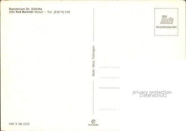 Bad Bertrich Sanatorium Dr. Schiche – Bild 2