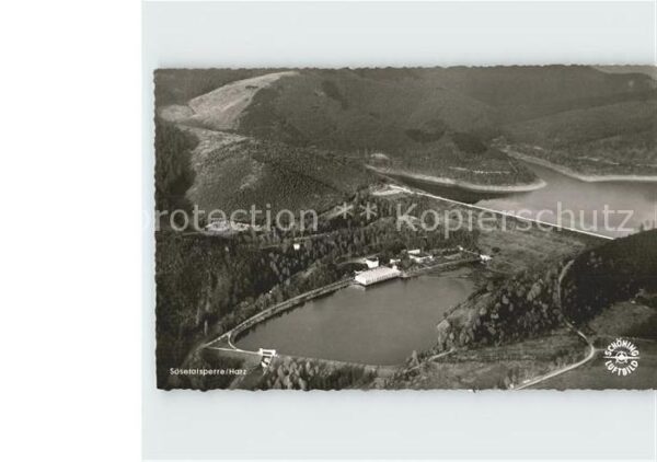 Osterode Harz Sösetalsperre Fliegeraufnahme