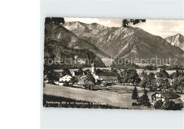 Fischbachau mit Jägerkamp und Brecherspitz