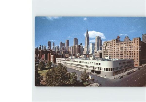 Manhattan New York Mid Manhattan skyline New East Side Air