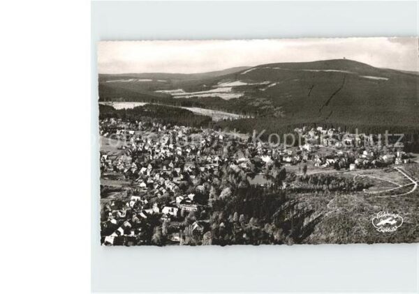 Braunlage mit Wurmberg Fliegeraufnahme