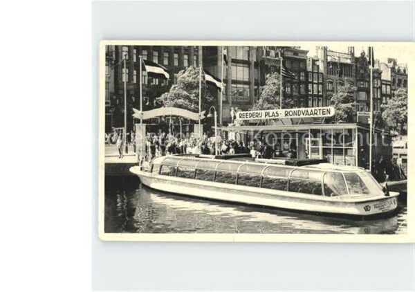 Amsterdam Niederlande Rondvaart door grachten en havens per r