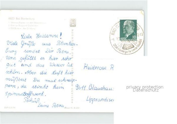 Bad Blankenburg Schwarza Express Schwizerhaus Burgruine – Bild 2