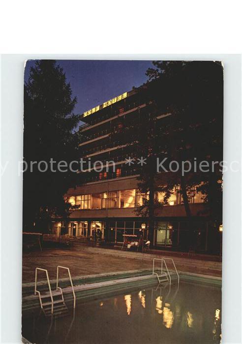 Bled Golf Hotel bei Nacht Swimmingpool