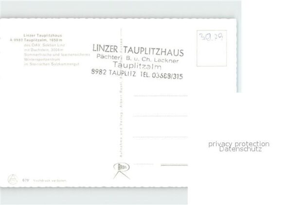 Tauplitzalm Linzer Tauplitzhaus Fliegeraufnahme – Bild 2