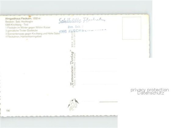 Kirchberg Tirol Almgasthof Fleckalm Gaststube Teilansic – Bild 2