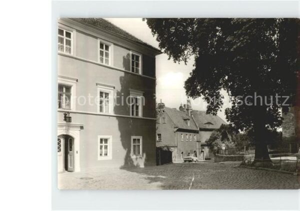 Bautzen Hof der Ortenburg mit Hofrichterhaus