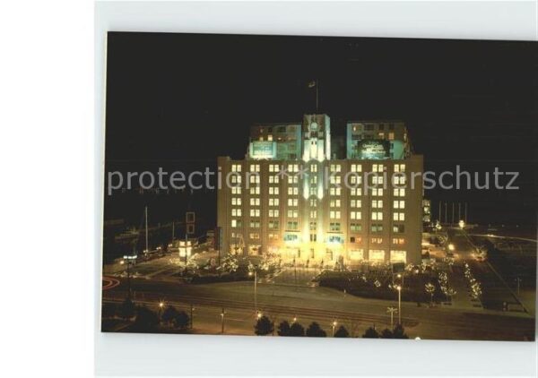Toronto Canada Queens Quai Terminal at night
