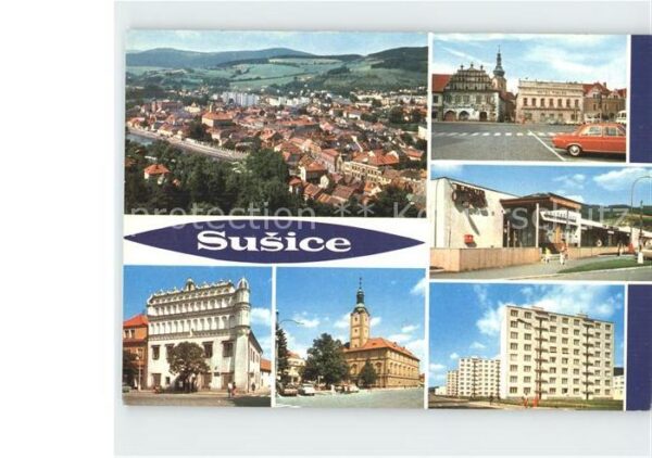 Susice panorama Znama je i tovarna Solo ktera