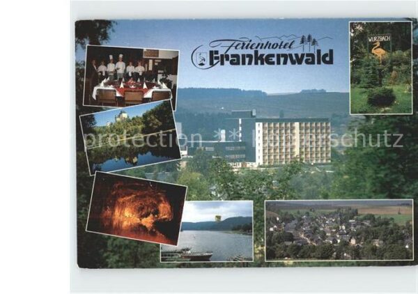 Wurzbach Ferienhotel Frankenwald Gastraum See Pa