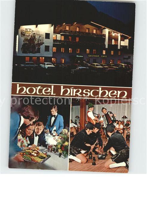 Bichlbach Hotel Restaurant Hirschen Dinner Musike
