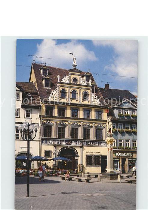 Erfurt Renaissancefassade des Hauses Zum roten