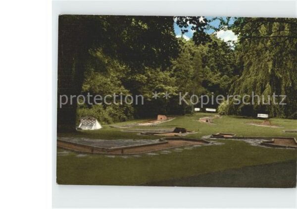 Leichlingen Rheinland 
Klinik Roderbirken Minigolf Platz