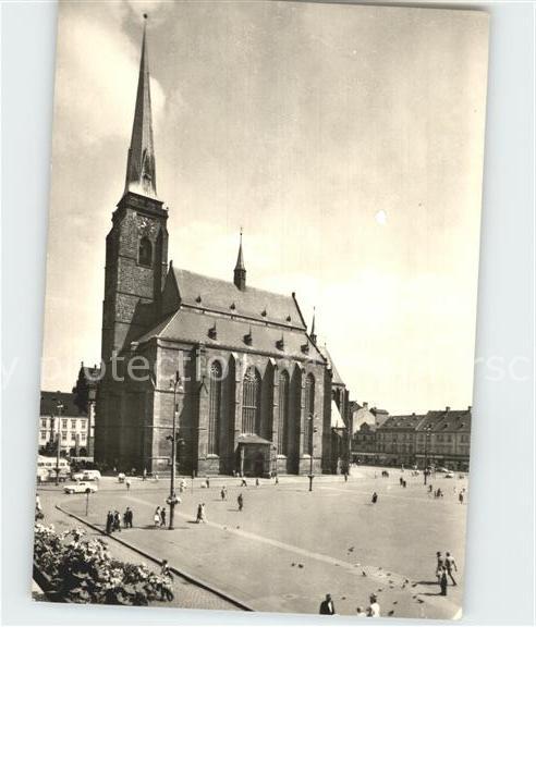 Plzen Pilsen Goticky kostel byl zalozen
