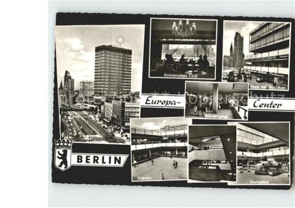Berlin Europa Center Roman Cafe Haus der Natio