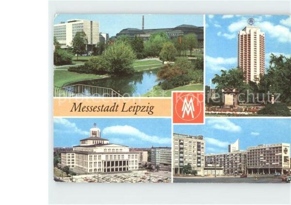 Leipzig Schwanenteich Interhotel Leipzig Hochha