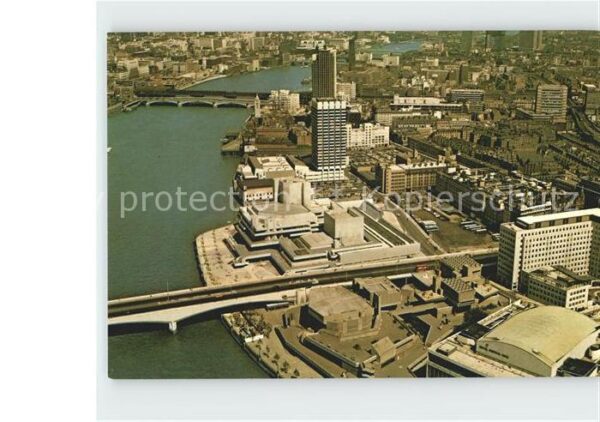 London Aerial view of the National Theatre and
