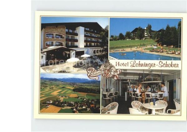 St Georgen Attergau Hotel Lohninger Schober Schwimmbad Pano