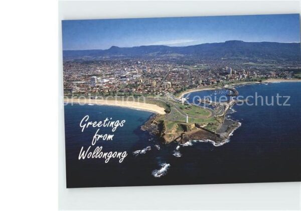 Wollongong Fliegeraufnahme