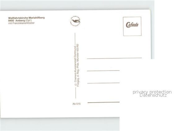 Amberg Oberpfalz Fliegeraufnahme Wallfahrtskirche Mariah – Bild 2