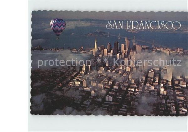 San Francisco California Fliegeraufnahme