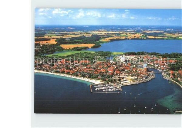 Eckernfoerde Fliegeraufnahme