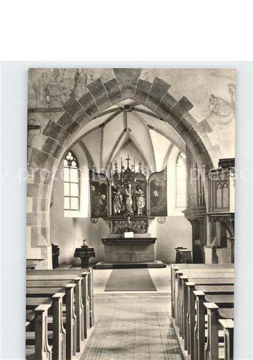 Wippingen Kirche Flügelaltar der Ulmer Schule