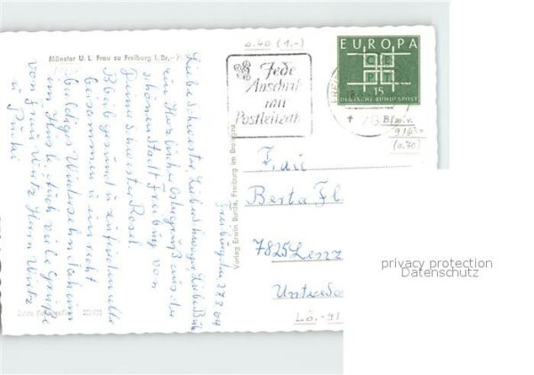 Freiburg Breisgau Münster UL Frau Inneres – Bild 2