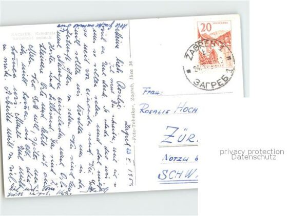 Zagreb Katedrala avijonski snimak – Bild 2