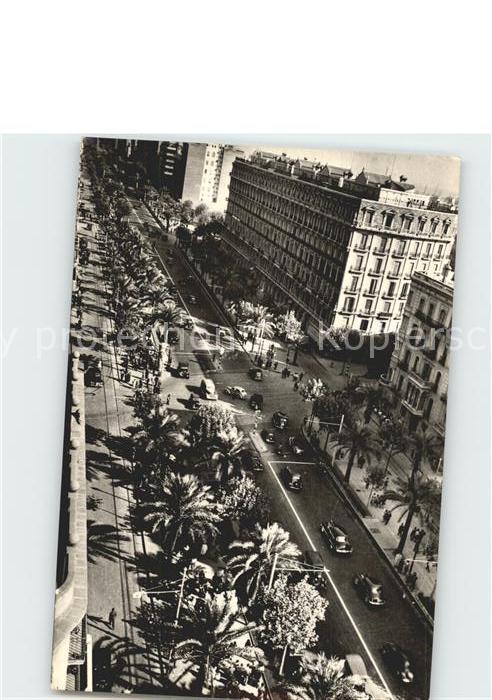 Barcelona Cataluna Avenida del Generalisimo Franco
