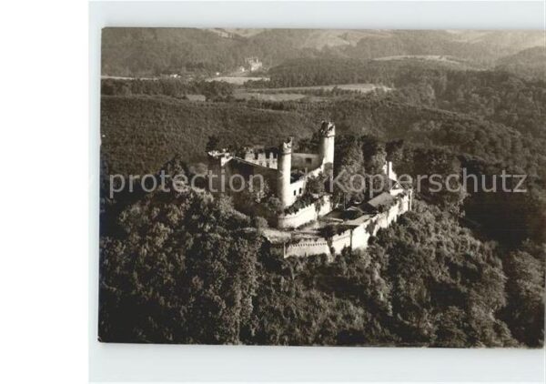 Bensheim Bergstrasse Auerbacher Schloss Fliegeraufnahme