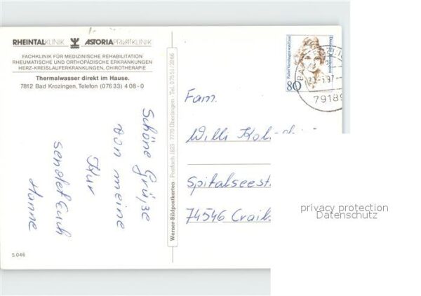 Bad Krozingen Rheintalklinik mit Astoria Privatklinik – Bild 2