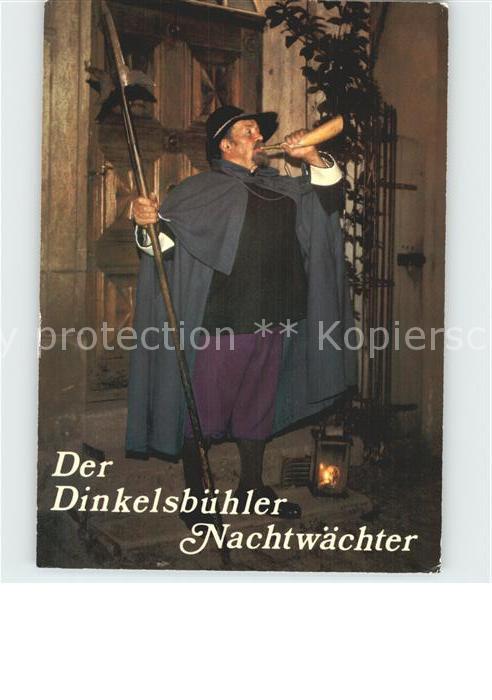 Dinkelsbuehl Der Dinkelsbühler Nachtwächter
